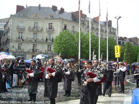 Le Bagad de Nantes.