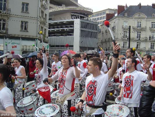 Percussions brésiliennes.