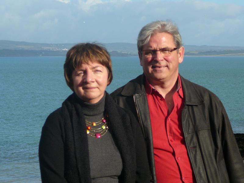Bernard Conan et sa suppléante Yvette Olier