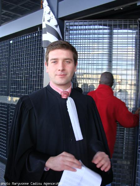 Maître Erwan Le Moign avocat de la défense.