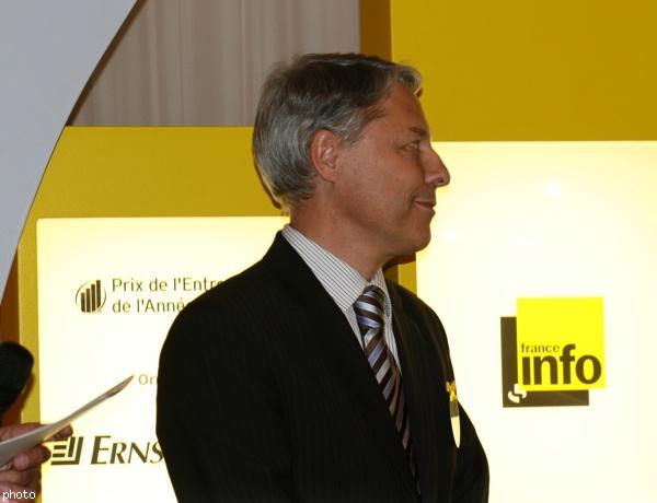 Yves Guillemot, prix régional de l'entrepreneur de l'année