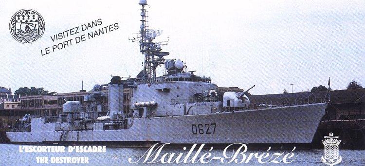 L'escorteur d'escadre Maillé-Brézé, un nouveau livre par Jean Moulin