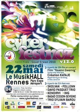Cyber fest noz samedi 22 mai au MusikHall de Rennes