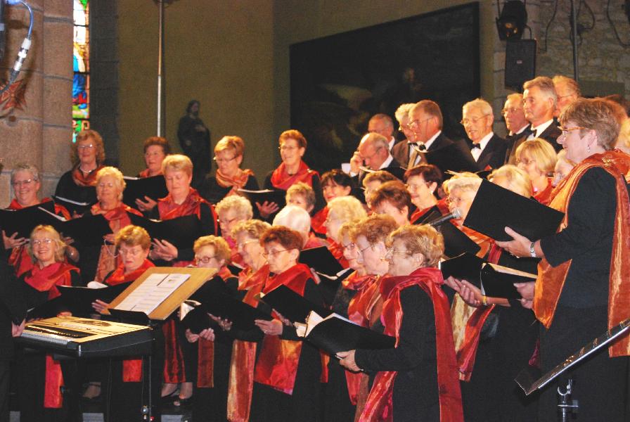 La chorale de Landivisiau : Mouezh Bro Landi. Photo de presse.