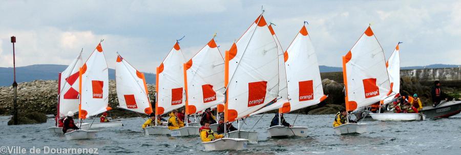 Challenge voile scolaire : 200 élèves de cm2 se mesureront suroptimist les 9  10 et 11 mai prochain.