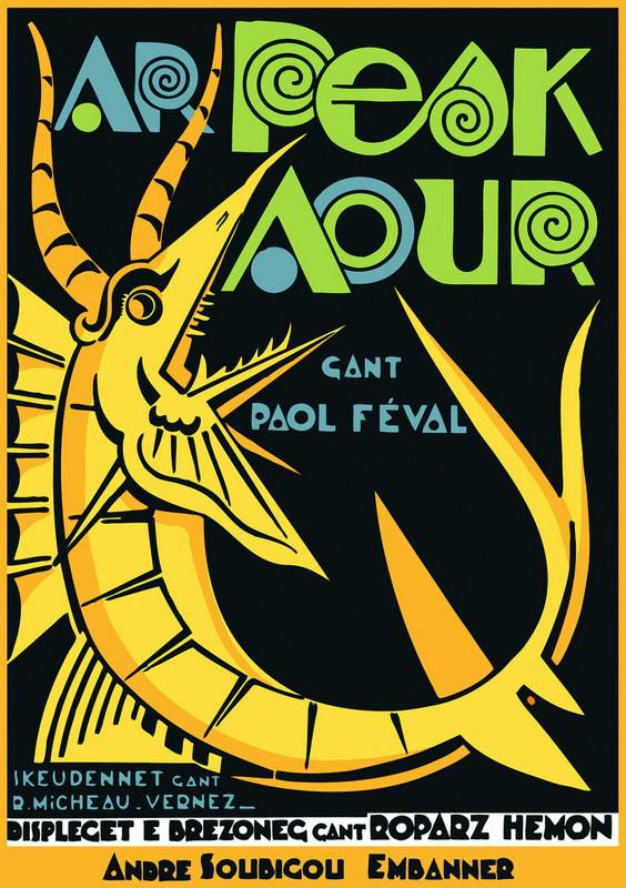 Nouvelle édition, bilingue, de “Le Poisson d’or” de Paul Féval : “Ar pesk aour”