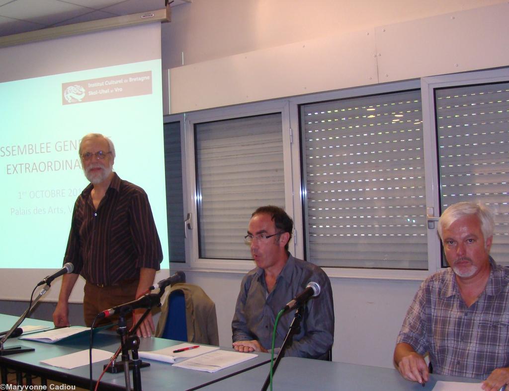 Patrick Malrieu ; Jean-Michel Le Boulanger ; Ronan Gicquel.