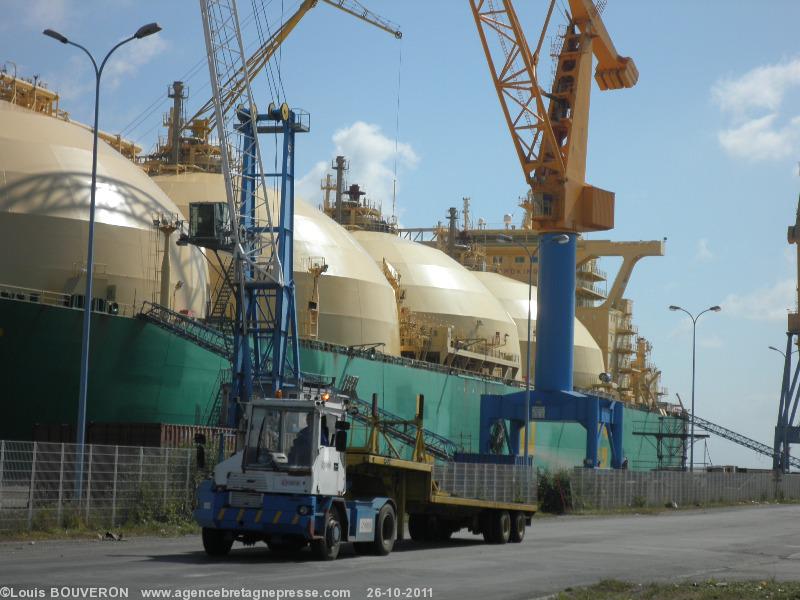 Le chantier naval brestois Sobrena à Brest au bord du dépôt de bilan