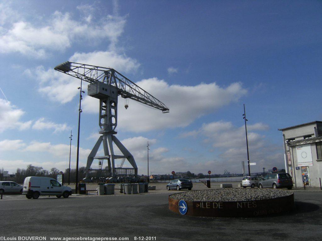 La grue TITAN de Nantes est un exemple de \"nouveau patrimoine\"
