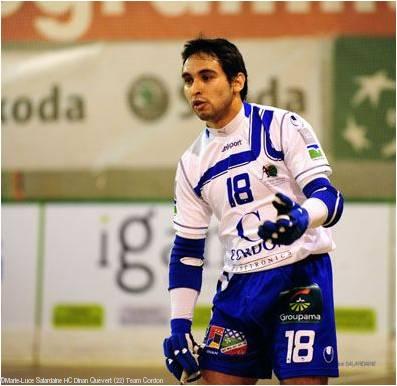 Maxi Oliva le solide défenseur argentin du HC Dinan Quévert Côtes d\'Armor