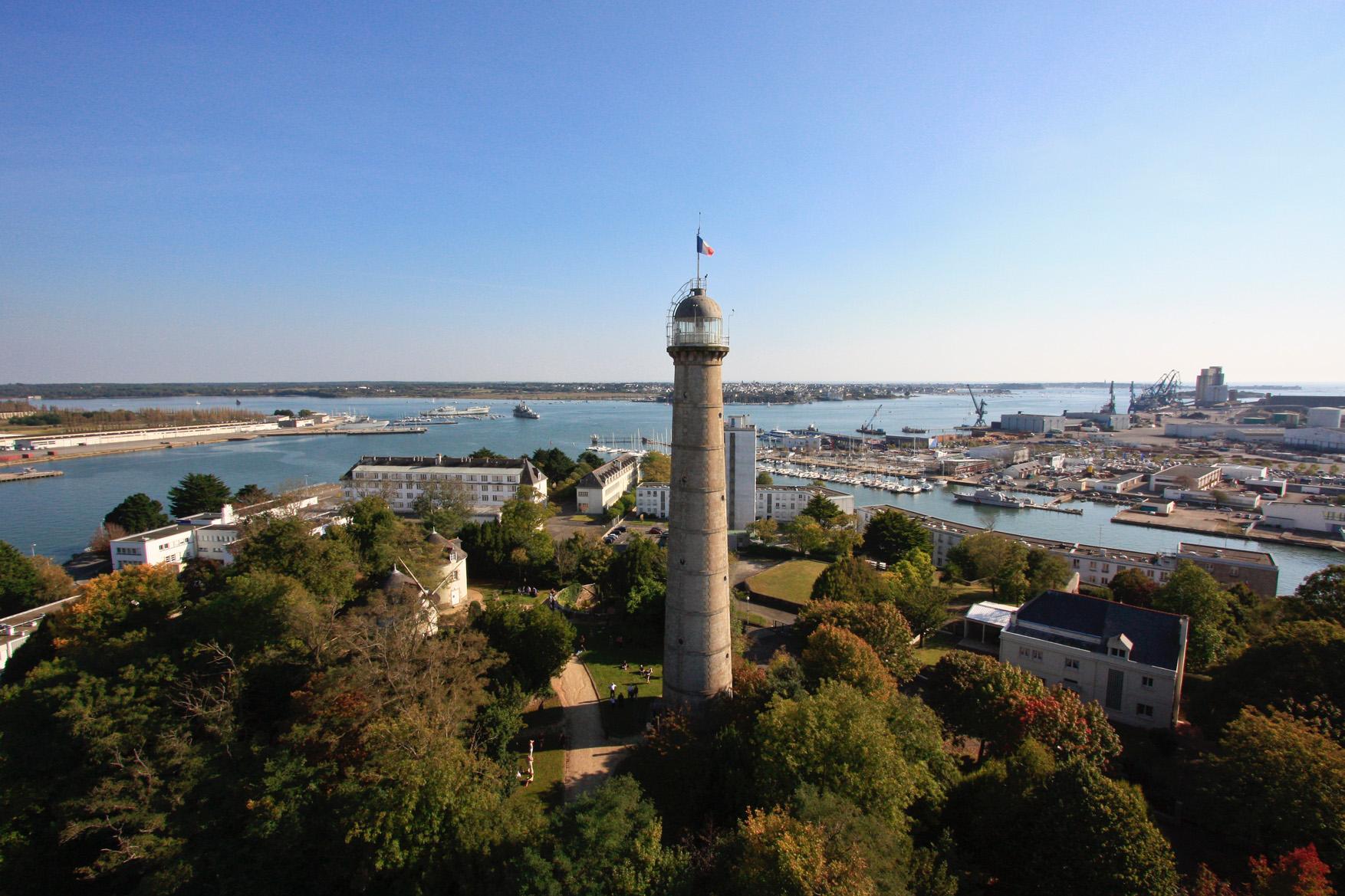 Vue de la rade de Lorient.