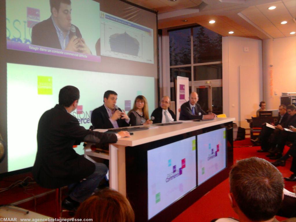 Vue d\'un plateau T.V.