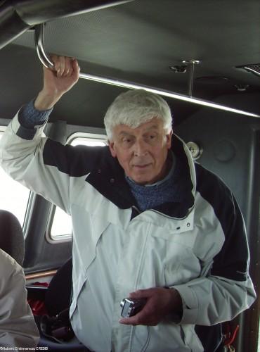 James Dorrian in Saint-Nazaire at the end of March 2010.