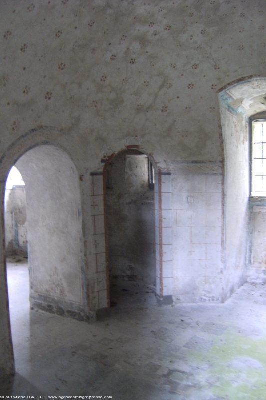 La décoration peinte posée en 1863.