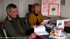 Les auteurs Loïc Le Guillouzer et Jeannic Le Voyer