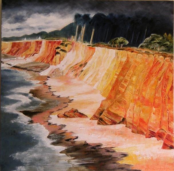 Falaise de la mine d\'or Meryl Guiguer