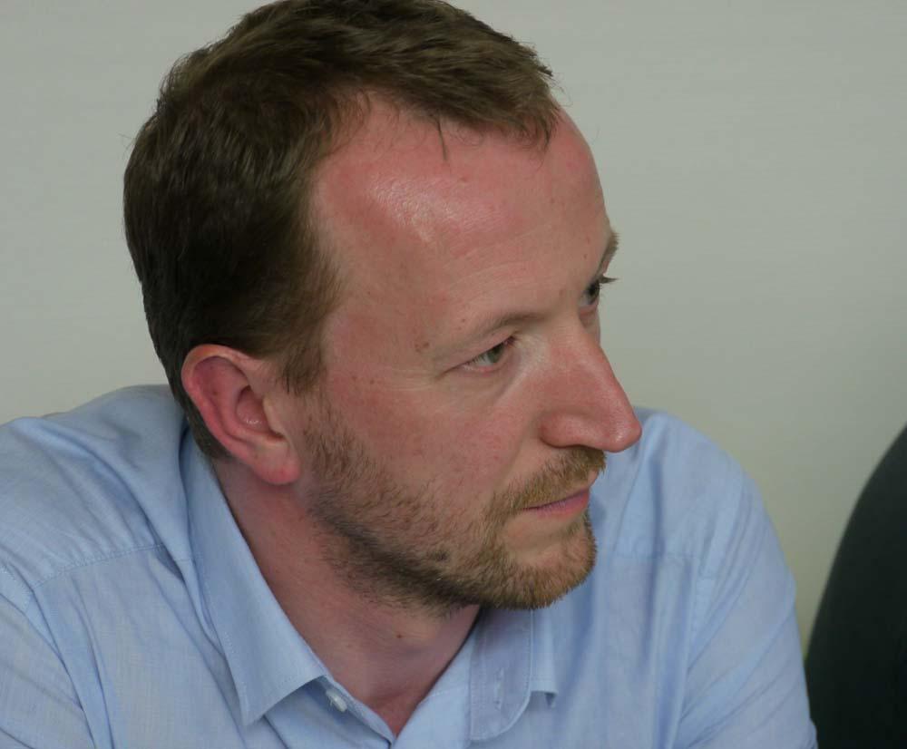 Michael Bodlore-Penlaez vice-président de l'association. Il avait lancé la pétition sur son site geobreizh.org et récolté 10 000 signatures en quelques mois