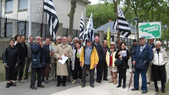 Rassemblement à Saint-Nazaire. Rassemblement à Saint-Nazaire.