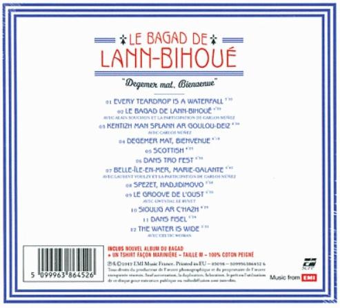Le Bagad de Lann Bihoué. Disque du 60e anniversaire : <i>Degemer mat Bienvenue</i>.