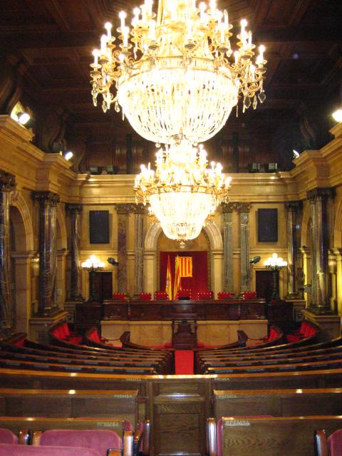 Salle de réunion du Parlement de Catalogne - Citadelle de Barcelone