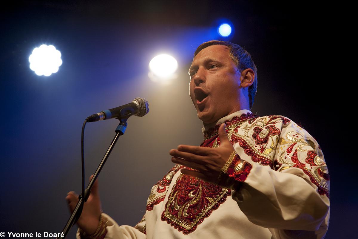 Chanteur du groupe d'2tat d'Omsk, Sibérie