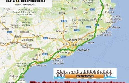 Ils sont dejà 300.000 inscrits pour la Via Catalana, la chaîne humaine de 400 km