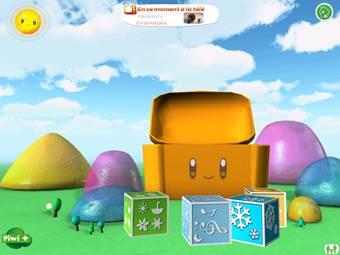 Impression écran application Piwi+