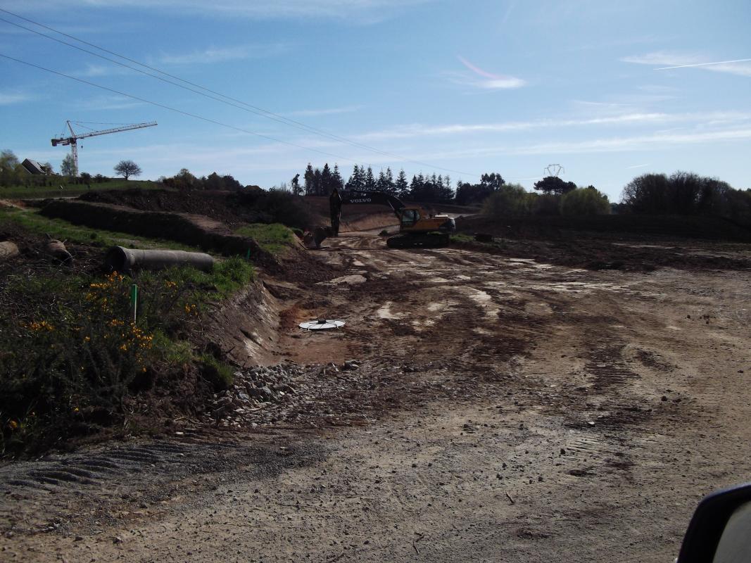 La destruction du bassin versant de Beau-Soleil, au nord de Vannes.