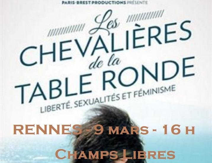 Projection à Rennes du film <i>Les Chevalières de la Table Ronde</i>.