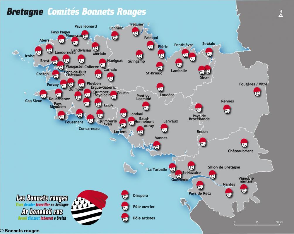 Les Bonnets rouges du Pays de Nantes appellent à manifester pour l'emploi à Saint-Nazaire le 1er m