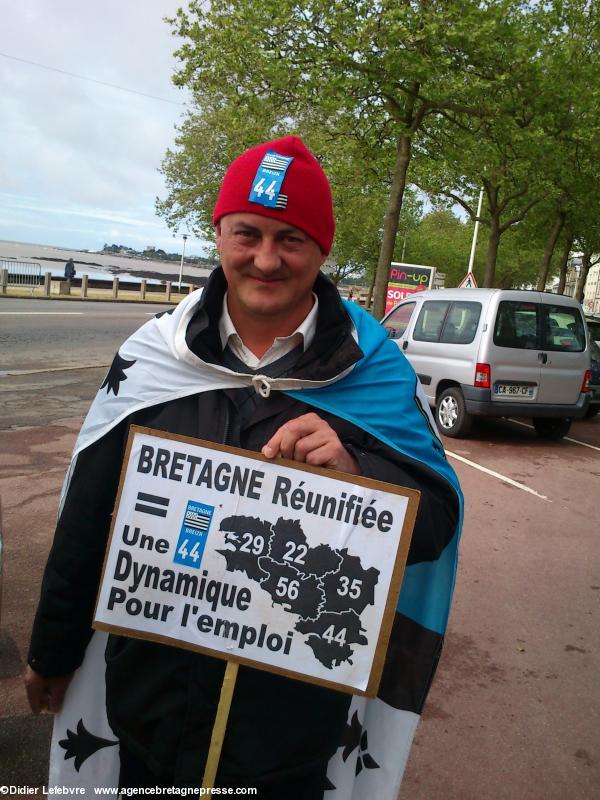 Manifestation du 1er mai des Bonnets rouges à Saint-Nazaire