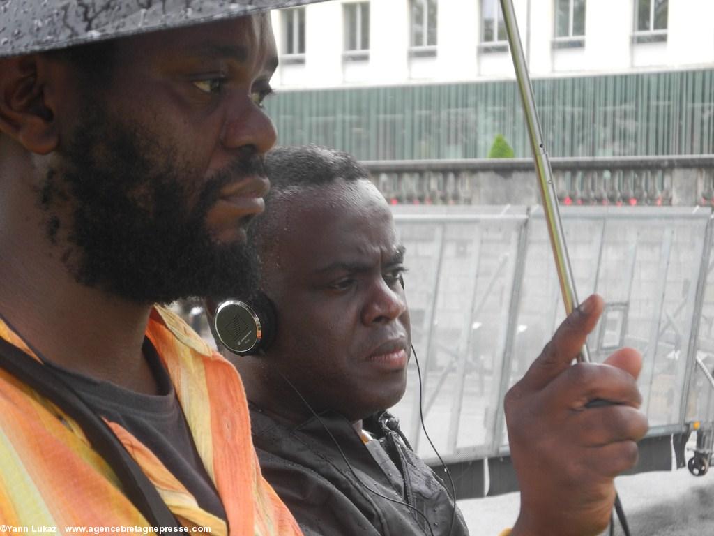 [Nantes, manifestation 28/06/2014]. Ils viennent de rappeler un dicton de langue congolaise. 