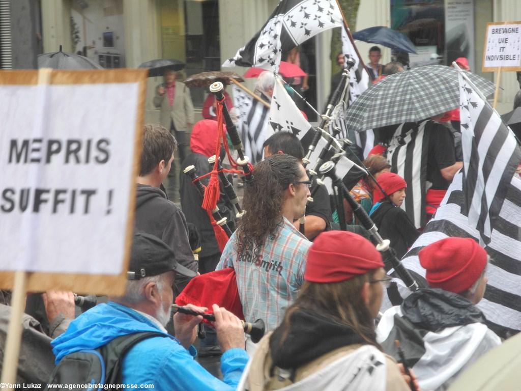 [Nantes, manifestation 28/06/2014], défilé. Pancartes '