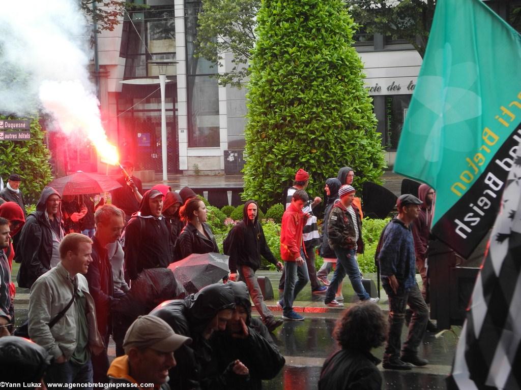 [Nantes, manifestation 28/06/2014], défilé.