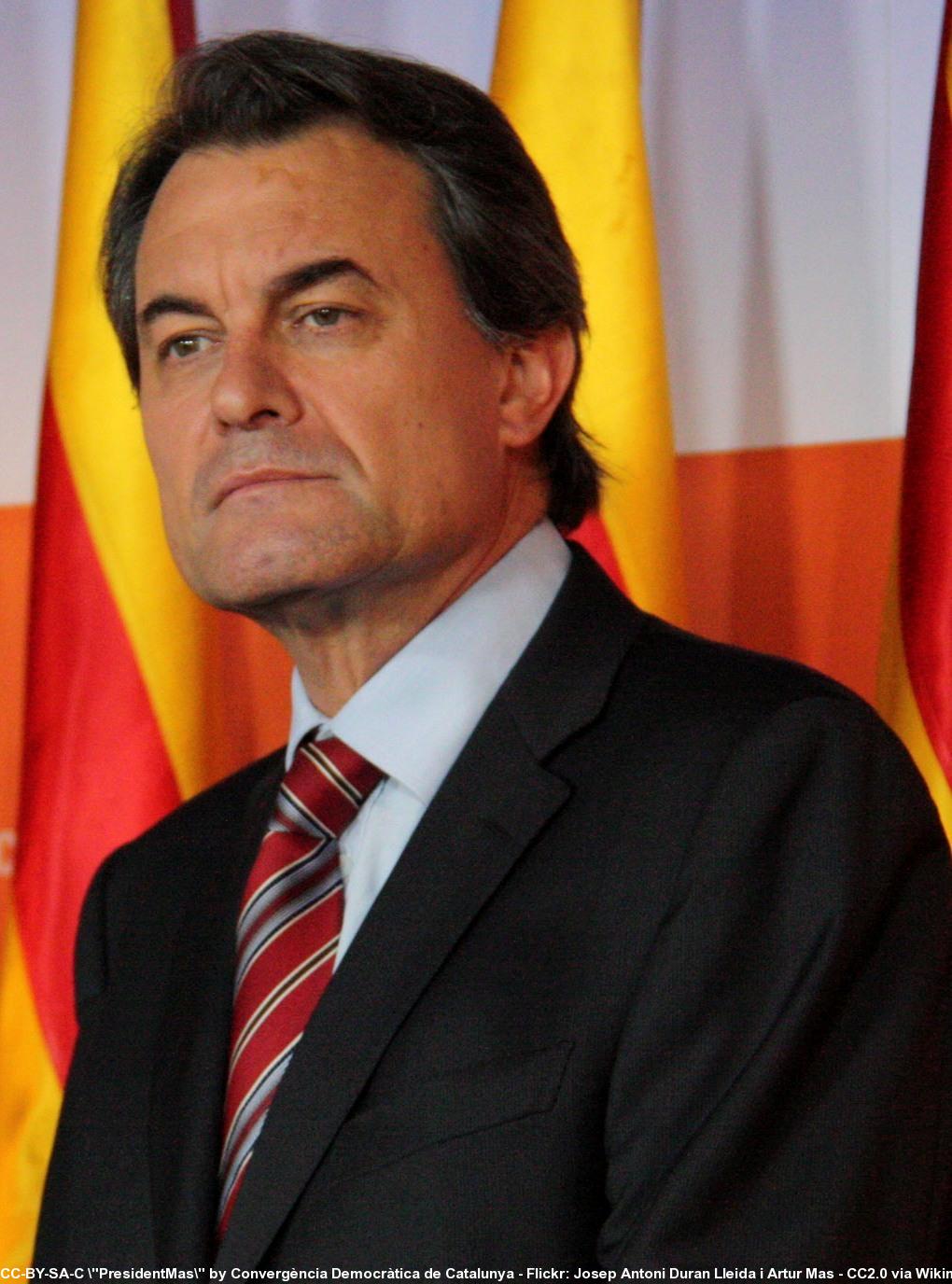 Le président de la Généralité de Catalogne, Artur Mas.