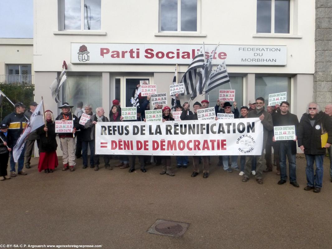 Manifestation à Lorient