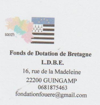 logo de l'IDBE/Fonds de dotation de Bretagne.