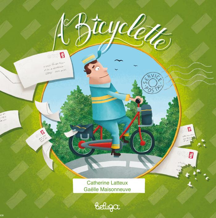 Couverture du livre À bicyclette, éditions Beluga/Coop Breizh