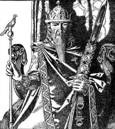 Roi Marc'h, dessin de Howard Pile