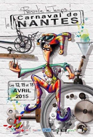 affiche du carnaval de Nantes 2015