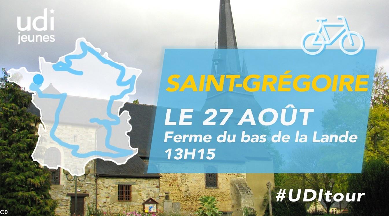 L'Udi Tour à Saint-Grégoire