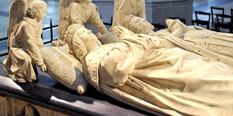 le tombeau du duc François II dans la cathédrale de Nantes