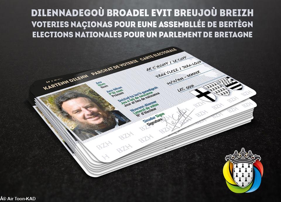 Le calendrier des Elections Nationales Bretonnes de novembre 2016