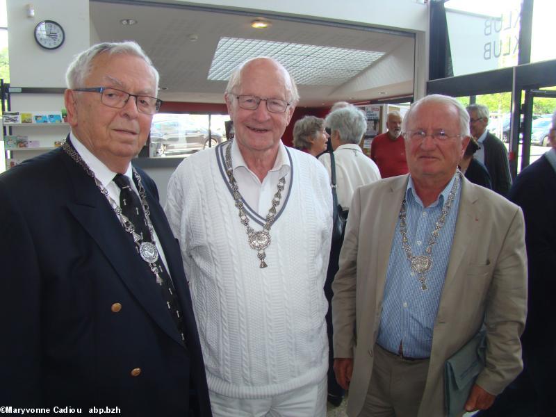 Trois herminés venus de Loire-Atlantique : Pêr Loquet (1998), Yves Lainé (2012) et Patrick Mareschal (2015).