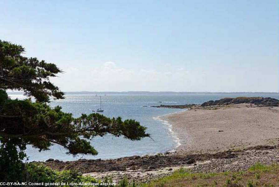 Île Dumet, la seule île maritime de la Loire-Atlantique.