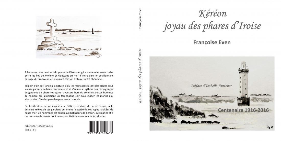 1ère et 4è de couverture Kéréon joyau des phares d'Iroise