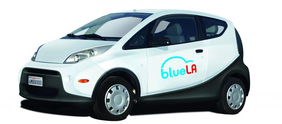 La BlueLA. Les Batteries sont construites à Ergué-Gaberic près de Quimper. Photo Blue solutions