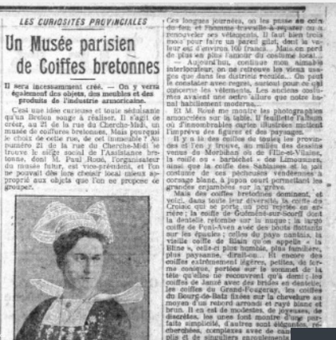 Le Petit Parisien, samedi 22 août 1908, p.4, col. 5-6, sur Gallica.