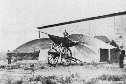 Jean Marie Le Bris et le premier vol d'un planeur