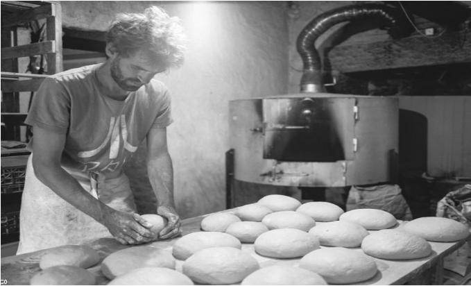 La boulangerie des Fosses noires de la ZAD (photo Confédération paysanne)
